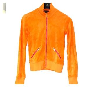 Ralph Lauren Zippered Sweatshirt in Orange